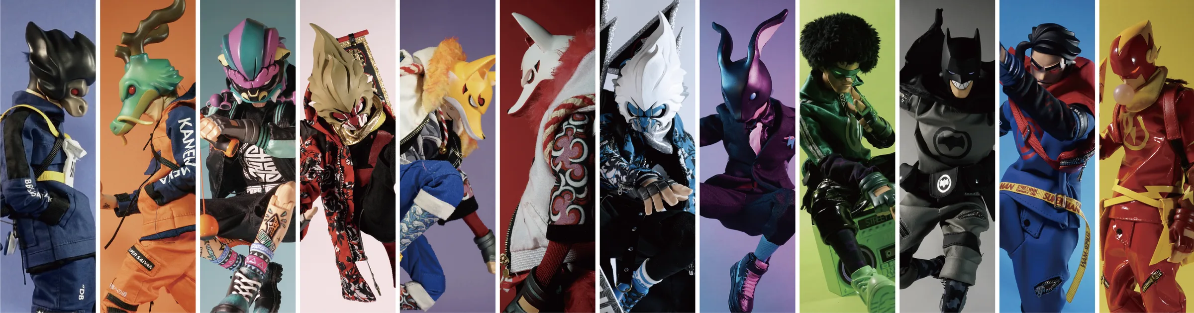 Street Mask characters