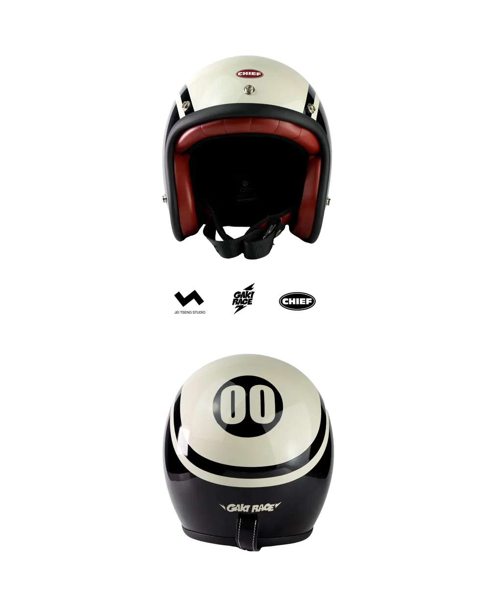 Chief x GAKI RACE - Hell Yeah 00 Zaiki Helmet